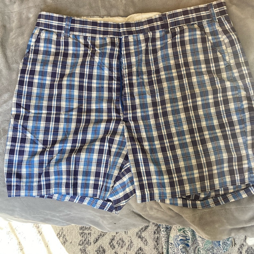 Vintage plaid shorts